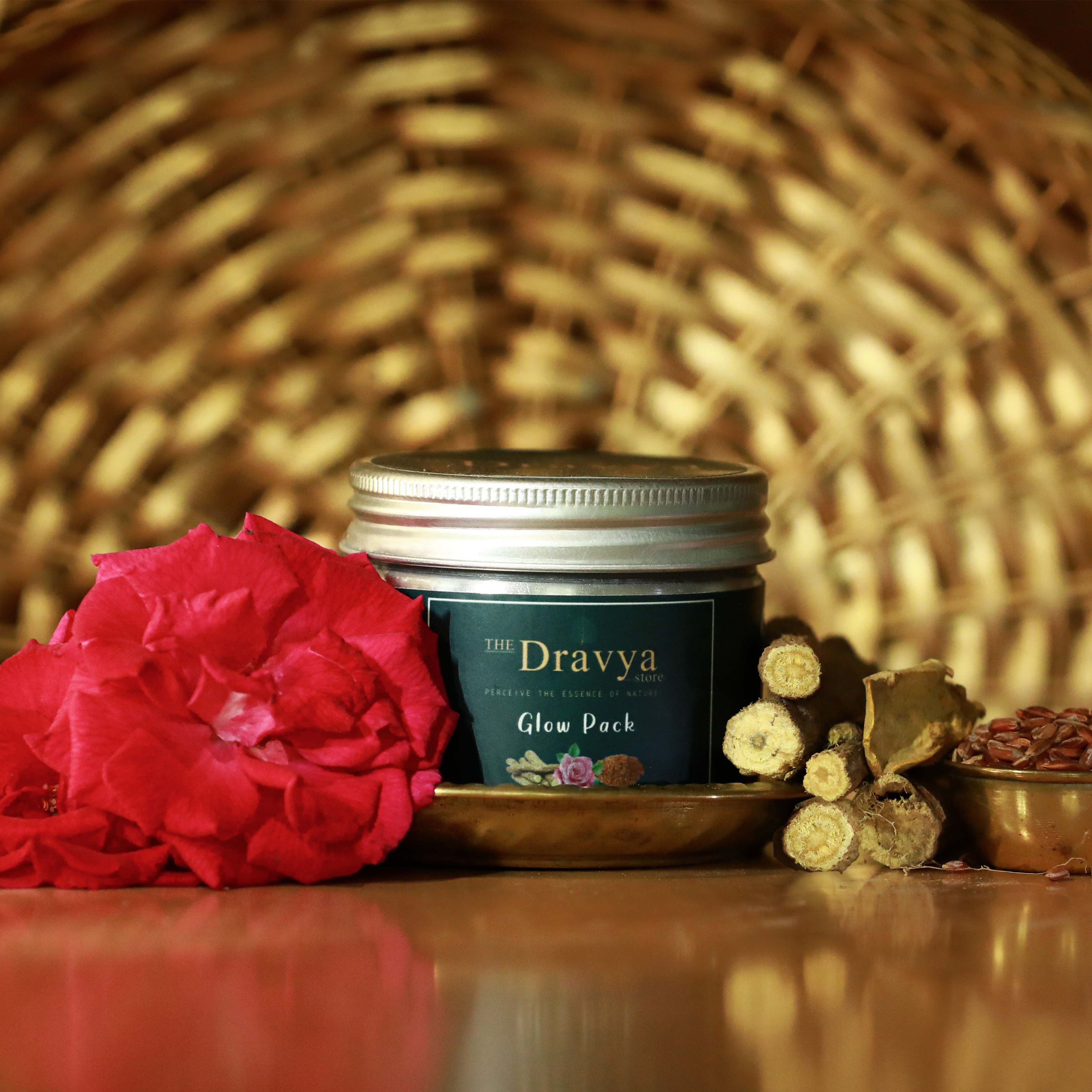 Rose brightening Face pack - For instant brightness