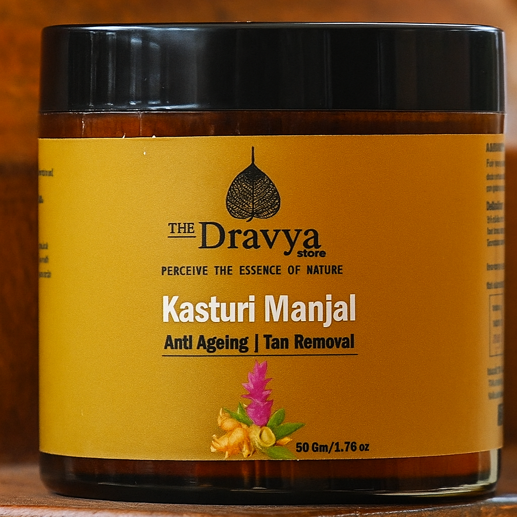 Pure Kasturi Manjal – Skin Brightening & Purifying | Natural Glow • Detox • Radiance |For a Naturally Radiant Complexion