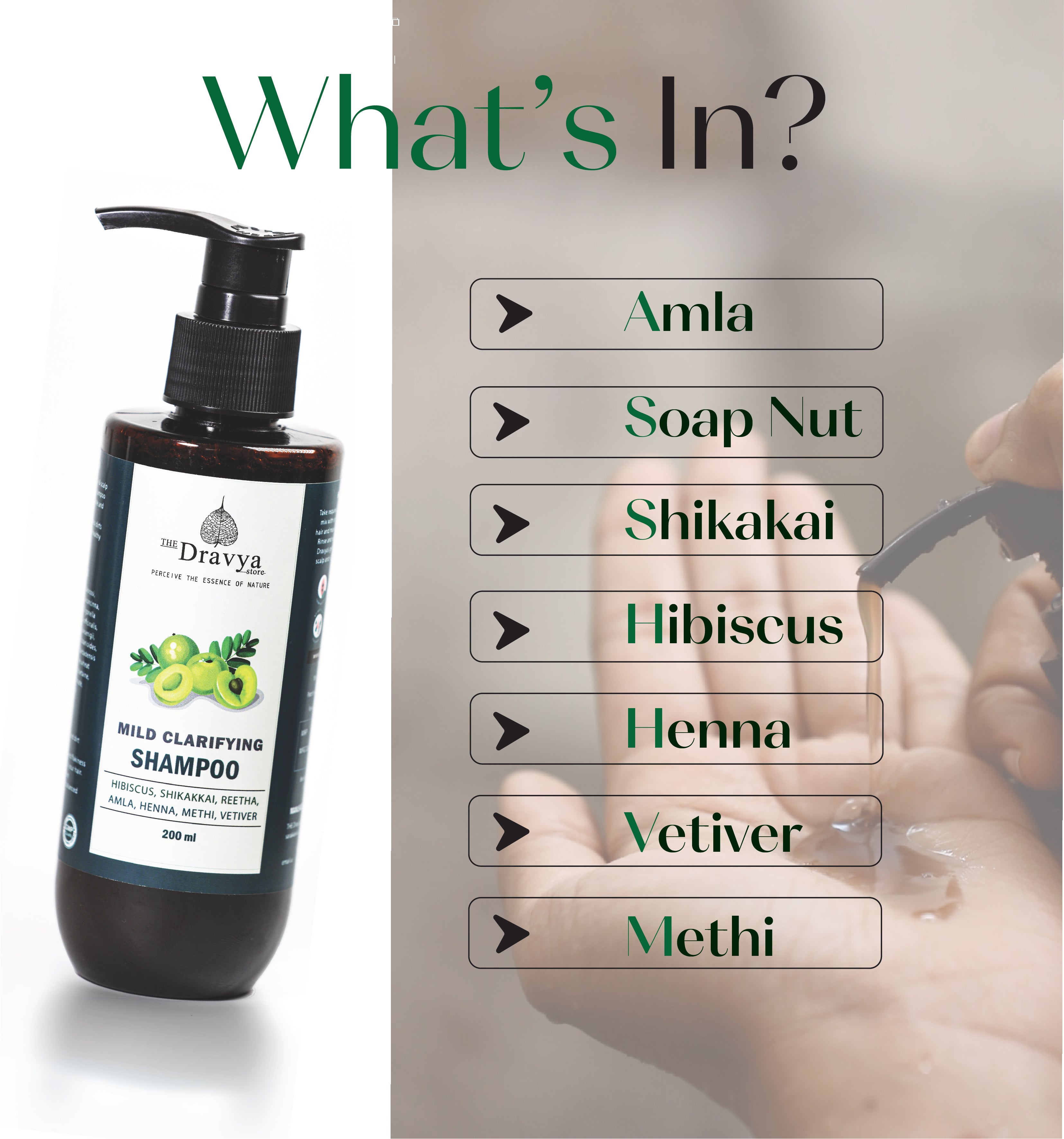 Mild Herbal Clarifying Hair Shampoo