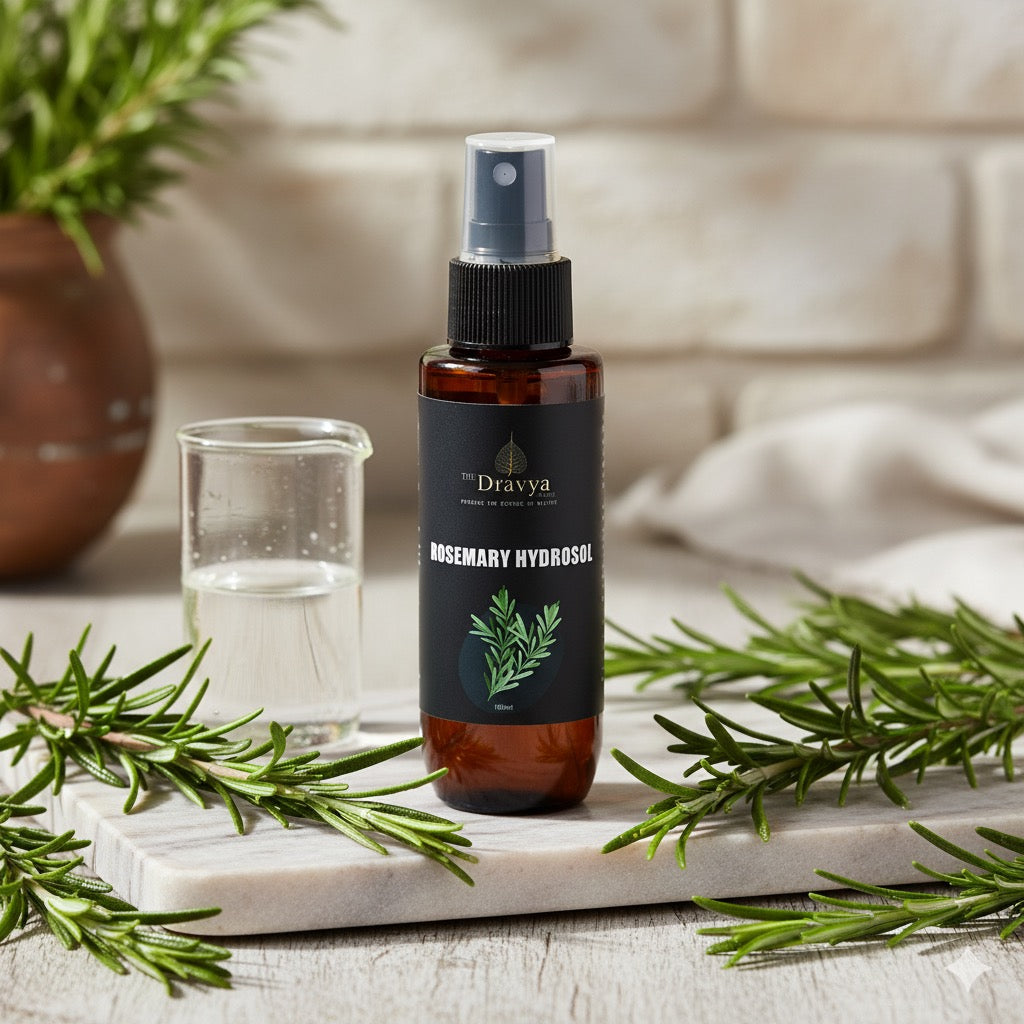⁠Pure Rosemary Hydrosol – Scalp & Hair Tonic |Promotes Healthy-Looking Hair