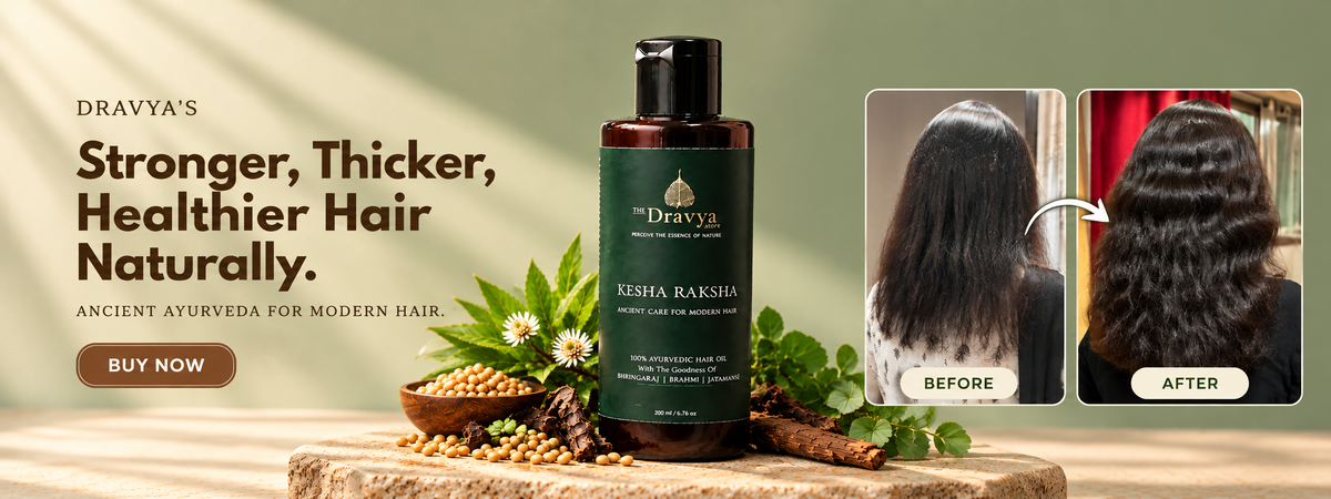 Dravya Ayurvedic hair care