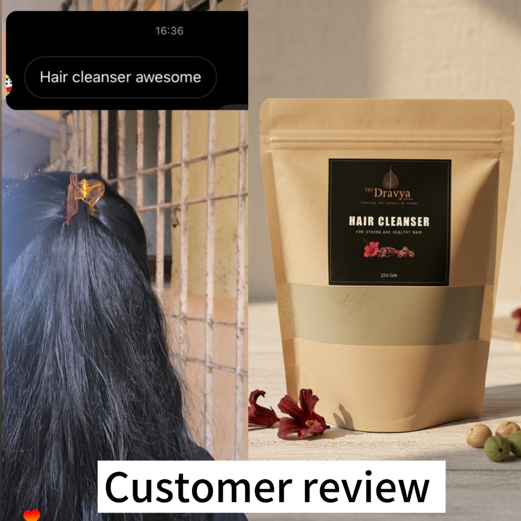 Ayurvedic Hair Cleanser - Enriched with Hibiscus, Amla, Neem