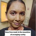 ⁠Rose brightening Face pack - For instant brightness