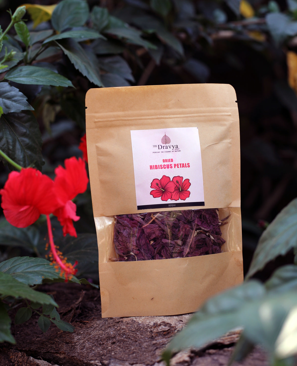 Pure Dry Hibiscus Petals |Supports healthy hair and skin |100% Natural • Sustainably Sourced