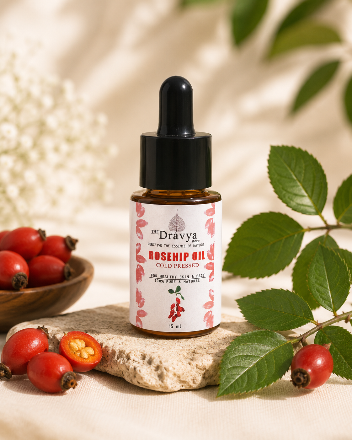 Pure cold pressed Rosehip oil