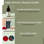 ⁠Night time Radiance Ritual – Kumkumadi & Care Combo