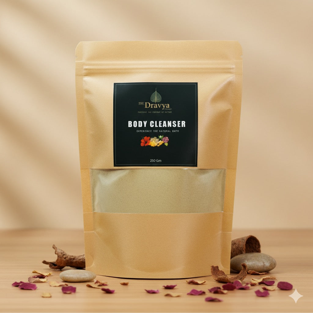 Gentle ayurvedic cleanser for both face and body - Ayurvedic ubtan enriched with 15 herbs - For smooth and bright skin