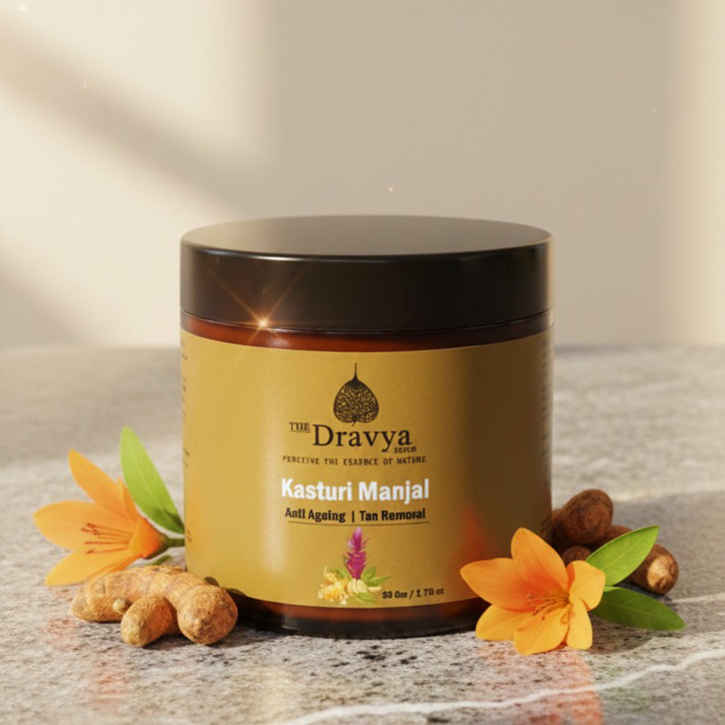 ⁠Pure Kasturi Manjal – Skin Brightening & Purifying | Natural Glow • Detox • Radiance |For a Naturally Radiant Complexion