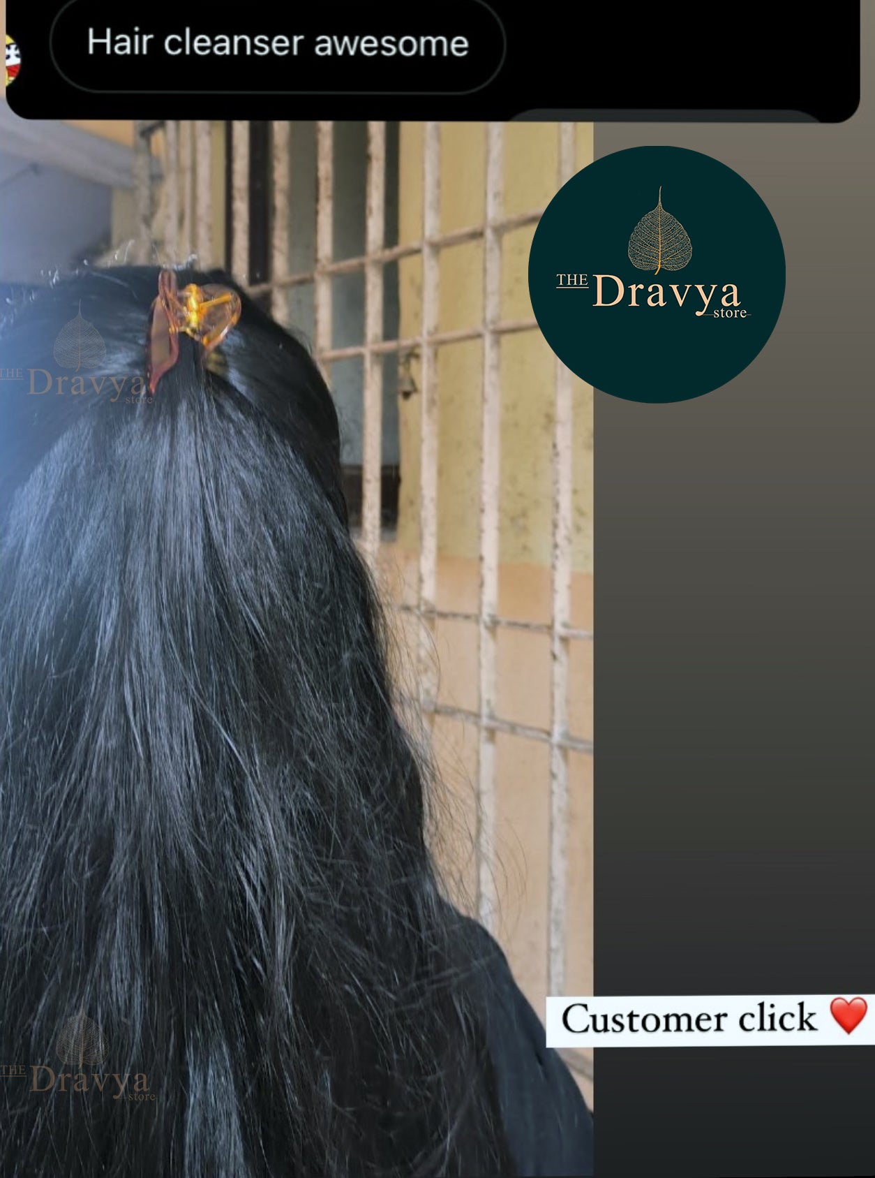 Ayurvedic Hair Cleanser - Enriched with Hibiscus, Amla, Neem