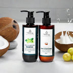 ⁠Ayurvedic hair shampoo and conditioner combo - for daily use -suitable for all hair types