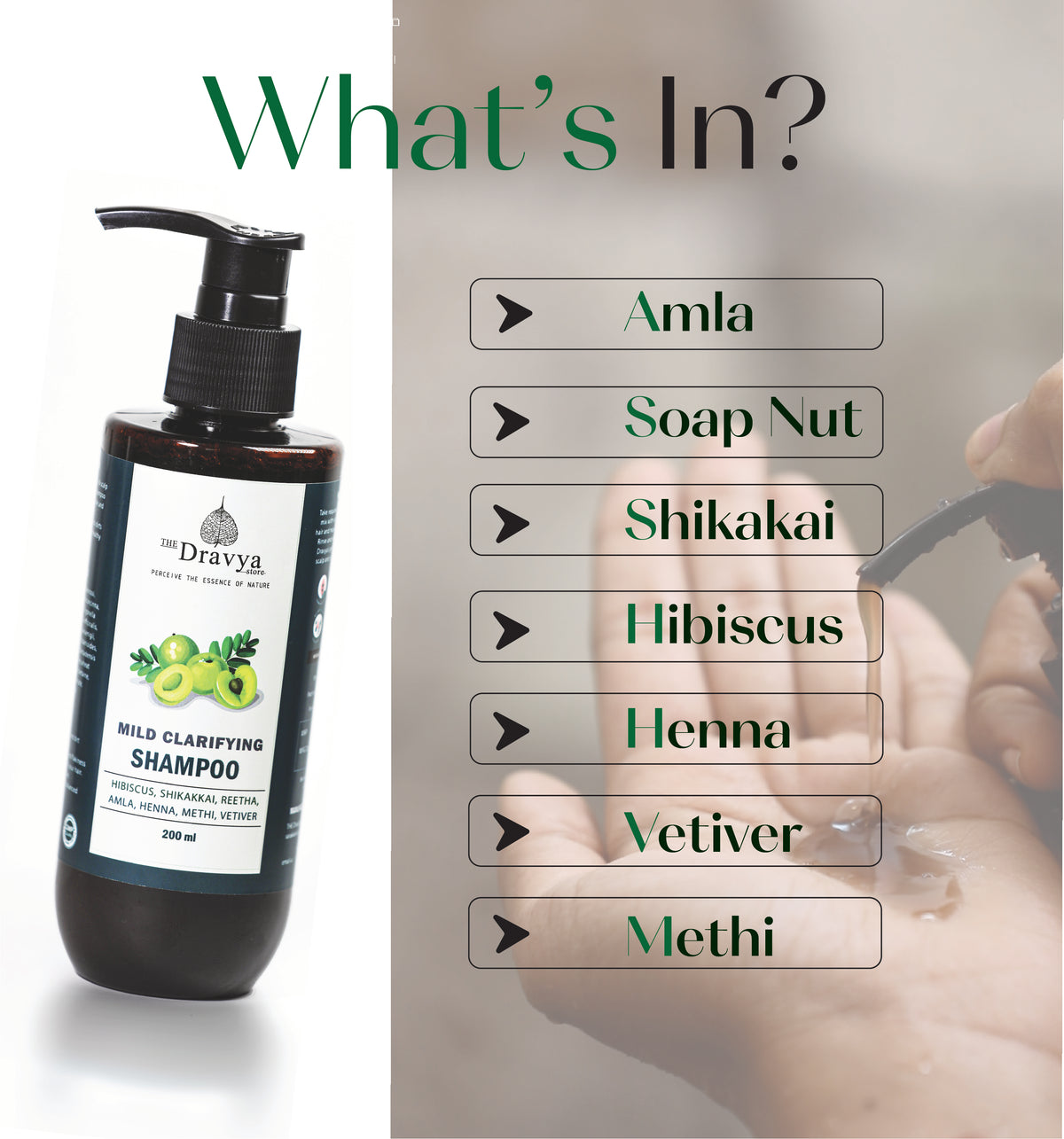 Mild Herbal Clarifying Hair Shampoo