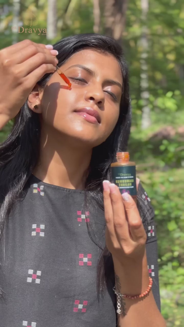 Kumkumadi tailam – Radiant glow, Tan Removal & Age-Defying face oil